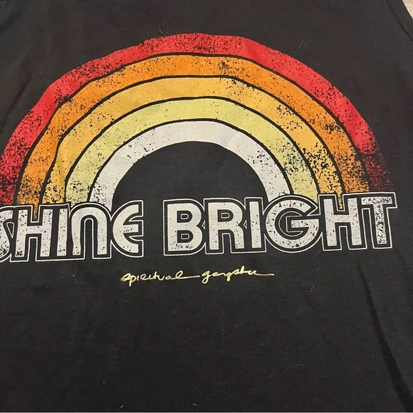 Spiritual Gangster Shine Bright Muscle Tank small - Picture 4 of 6